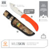Outdoor Edge Knife WildSkin Orange