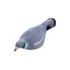 Lokvogel duif stapelbaar incl. pin 41cm geflockt 6 stuks