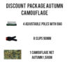 Camouflage actiepakket herfst