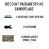 Camouflage actiepakket lente