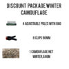 Camouflage actiepakket winter