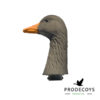 vervangende kop grauwe gans elite series geflockt